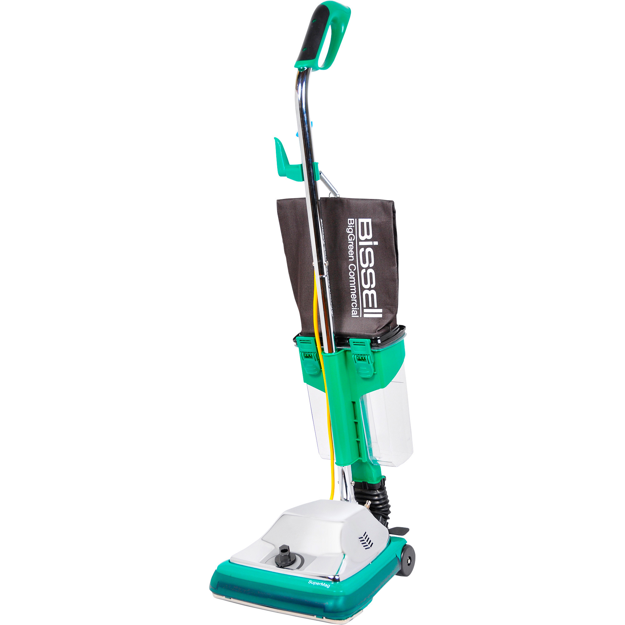 Bissell Big Green Commercial Upright Vacuum Cleaner with Dust Cup, 12in.W, Model# BG101DC
